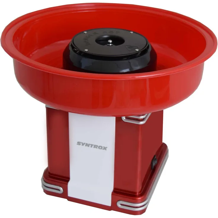 Syntrox Germany Zuckerwattermaker Zuckerwattemaschine Zuckerwatteautomat ZWM-500W Oregon