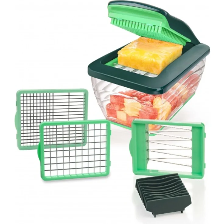 Nicer Dicer Chef S Set 7-tlg. Grün – Bild 1