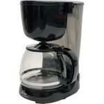 ELTA KM-1000 Kaffeemaschine mit Permanentfilter, 1,25 l, 750 W, schwarz