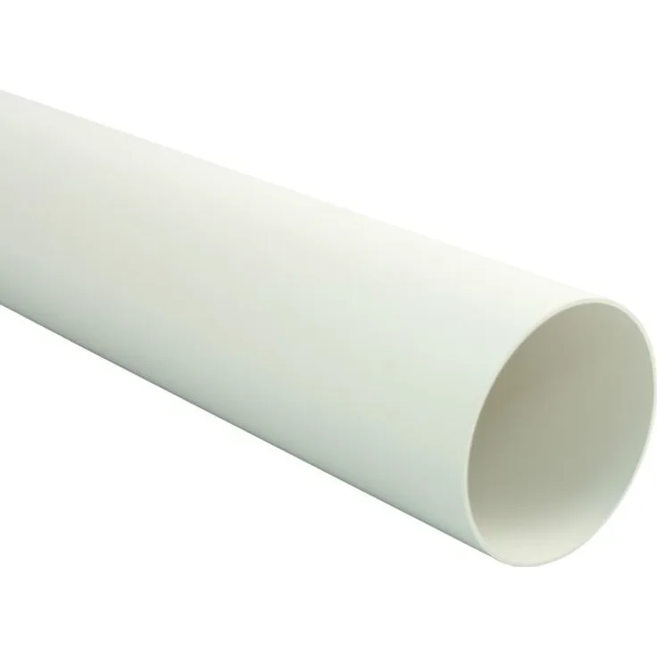 Marley Lüftungsrohr rund 1000 mm Länge, innen 100 mm Ø, weiß