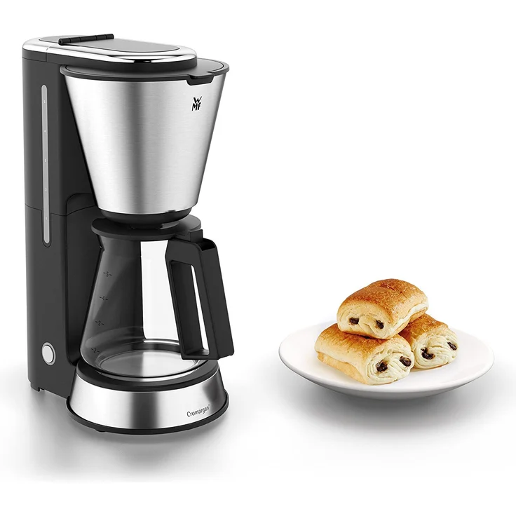 WMF Küchenminis Aroma Kaffeemaschine, mit Glaskanne, Filterkaffee, 5 Tassen, Warmhalteplatte mit Abschaltautomatik, 760 W – Bild 3