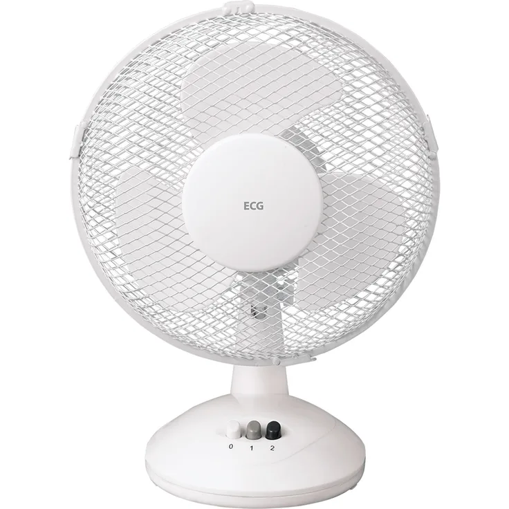 ECG FT 23a Tischventilator, 21 W, Weiß
