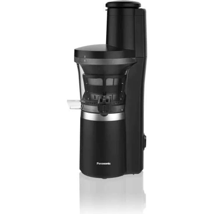 Panasonic Slow Juicer MJ-L700KXE (Entsafter Gemüse und Obst, Zitruspresse automatisch, Entsafter, Edelstahl, Kunststoff, 150 W, mattschwarz) – Bild 1