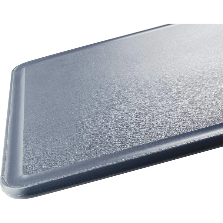 Fackelmann Schneidebrett easyprepare, Kunststoff, 36 x 24 cm, mit Saftrille, blau – Bild 3