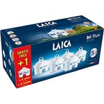 LAICA Filterkartuschen bi-flux 5 + 1 Pack, Kartuschen für alle Laica Wasserfilter