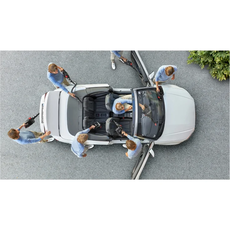 Bosch BKS821MPOW Unlimited Gen2 Serie 8 Handstaubsauger, 45 min Akkubetrieb, Akkuwechsel-Option, 3 Saugmodi, schwarz-rot – Bild 10