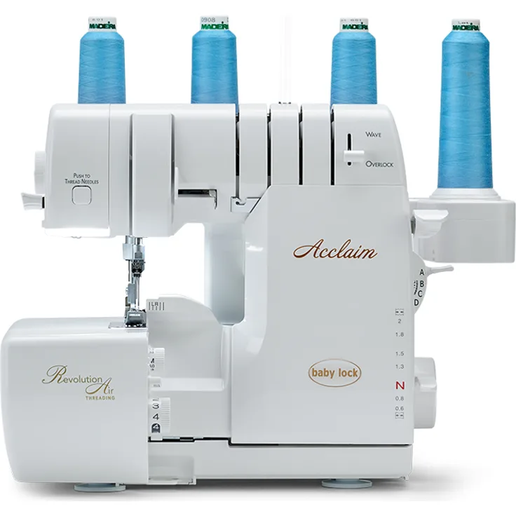 Baby Lock Acclaim Overlock Overlock-Nähmaschine, weiß