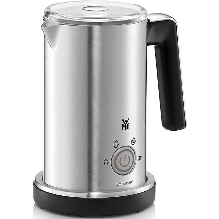 WMF Lineo Milchaufschäumer elektrisch, vier Zubereitungsarten, 250 ml Flüssigkeit, 150 ml Schaum, Abschaltautomatik, One Touch-Funktion 