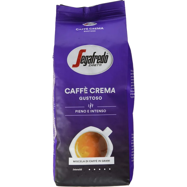 Segafredo Zanetti Caffé Crema Gustoso (1 x 1000 g), Kaffeebohnen – Bild 1