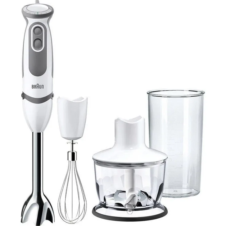 Braun MultiQuick 5 Vario MQ 5035 Sauce Stabmixer, 750 W, 3-teiliges Zubehör-Set, EasyClick System, PowerBell Technologie - Preisvergleich