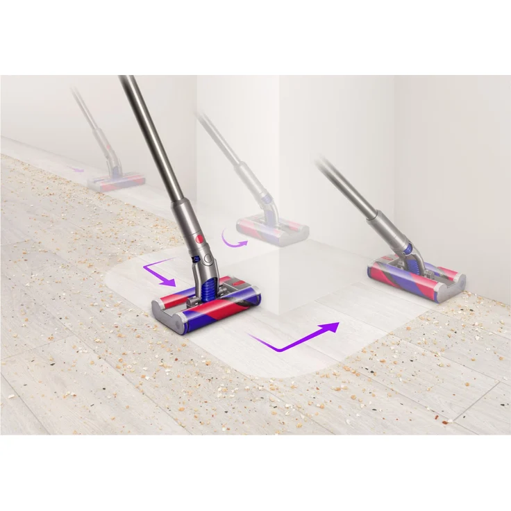 Dyson Omni-glide Handstaubsauger, 20 min Akkubetrieb, Click-in-Akku, lila-nickel – Bild 3
