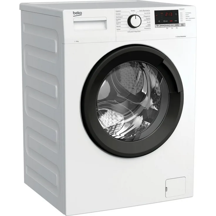 Beko WML81434NPS1, Frontlader-Waschmaschine, C, Fassungsvermögen 8 kg, Standgerät, Breite 60 cm, 15 Programme, Schontrommel