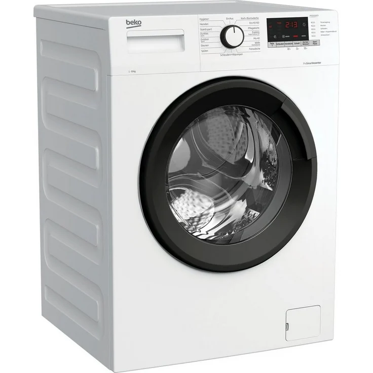 Beko WML81434NPS1, Frontlader-Waschmaschine, C, Fassungsvermögen 8 kg, Standgerät, Breite 60 cm, 15 Programme, Schontrommel – Bild 1