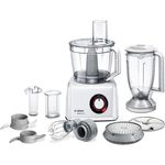 Bosch MC812W501 MultiTalent Kompakt-Küchenmaschine, 1000 W, XXL-Rührschüssel 3.9 l, weiß-weiß