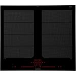 Siemens EX675LXC1E Induktionskochfeld, Einbaugerät, Betriebsart elektrisch, Anzahl Kochstellen 4, Rahmen aufliegend, varioInduktion, Dual lightSlider, Bratsensor, powerMove, powerBosst, schwarz