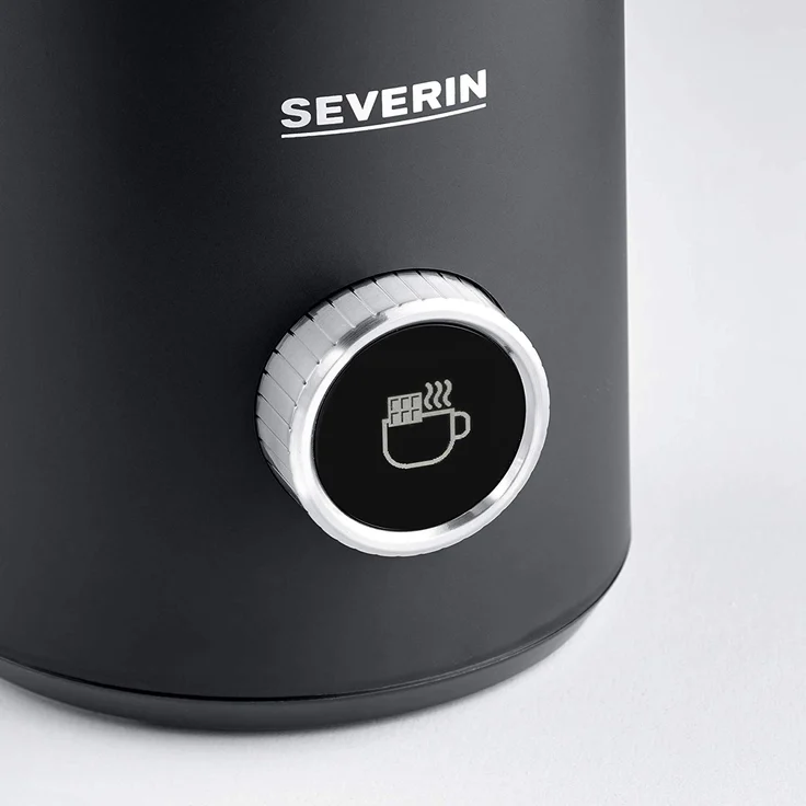Severin SM 3587 Spuma 700 Plus, Induktions-Milchaufschäumer Spuma 700 Plus, ca. 700 ml, ca. 500 W, innovativer 360°-LED Leuchtring, Dreh-Drück Display, 13 Programme, spülmaschinengeeigneter Milchbehälter – Bild 4