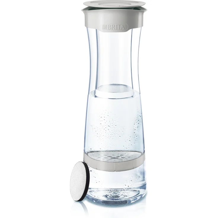 Brita Wasserkaraffe mit Wasserfilter fill&serve Mind, hellgrau – Bild 1