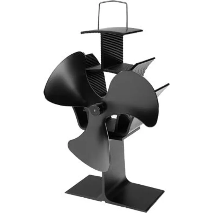 Eurom Kamin Vento 3 Standventilator, 270 m³|u, 65-300 °C, Aluminium (365207)