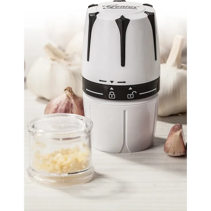 Genius A19178 Knoblauchschneider, Weiß