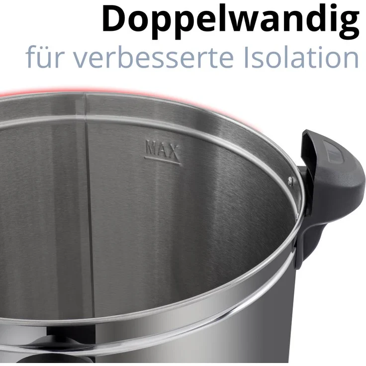 TRESKO® Glühweinkocher 10L Einkochautomat Glühweinkessel Glühweinautomat Einkochtopf – Bild 4