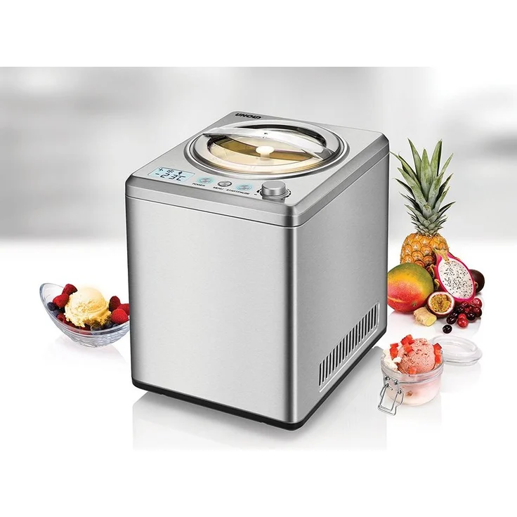 Unold 48880 Eismaschine, Rostfreier Stahl, 2.5 liters, edelstahl gebürstet  – Bild 7