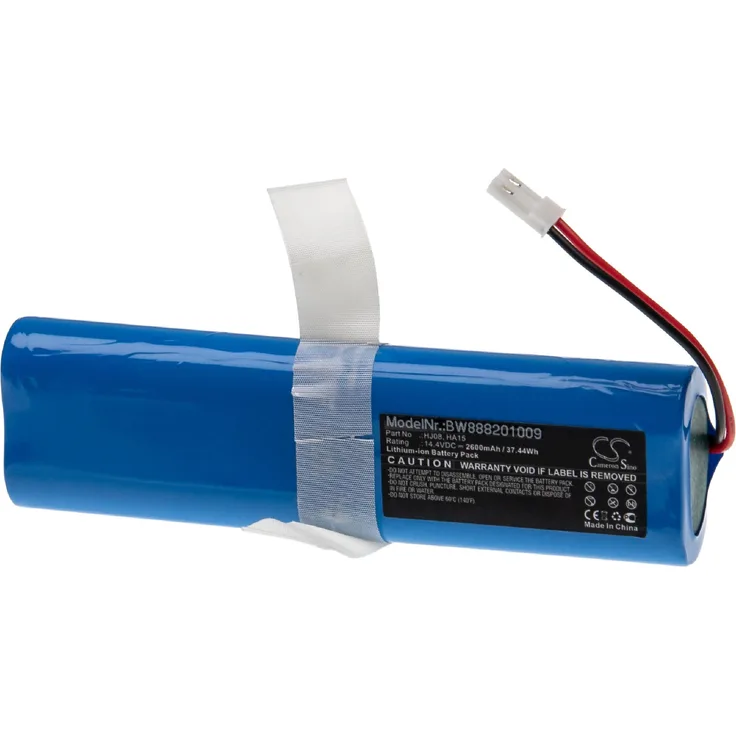vhbw Akku kompatibel mit Medion MD 18500, 18501, 18600 Staubsauger Home Cleaner Heimroboter (2600mAh, 14,4V, Li-Ion)
