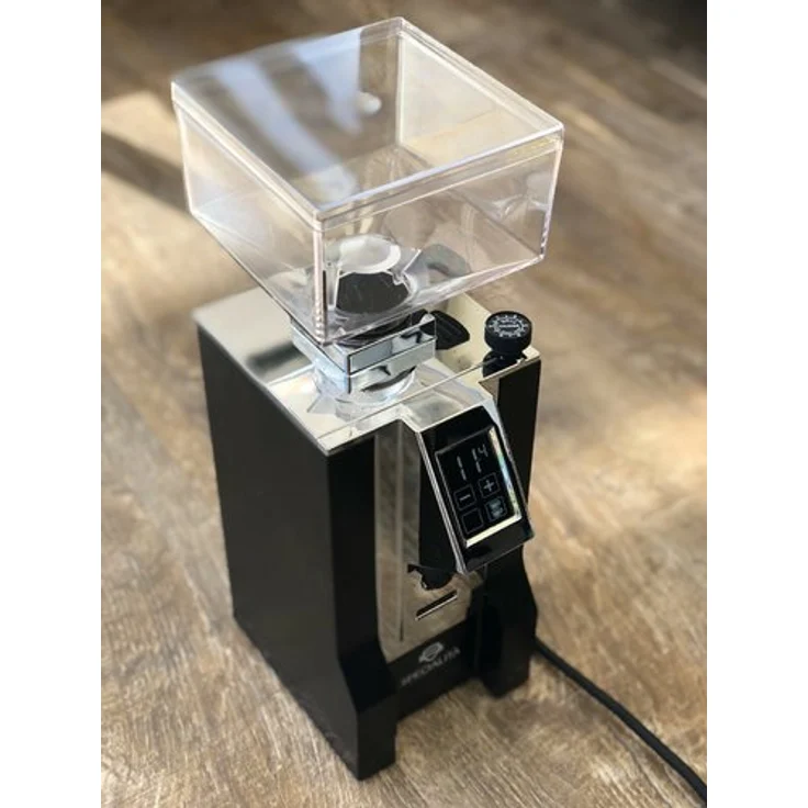 Eureka New Mignon Specialità Espressomühle 55mm Scheibenmahlwerk, 300g Bohnenbehälter, schwarz 16CR – Bild 2