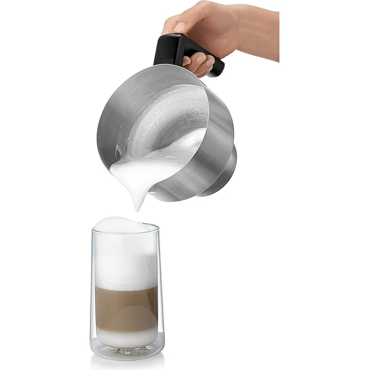 WMF Lono Milk & Choc, Milchaufschäumer elektrisch, 150-500 ml, 650 Watt, kabelloser Milchbehälter, für Milchschaum heiss und kalt, heiße Schokolade – Bild 5