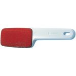 Leifheit Textilbürste Dressetta entfernt Staub, Fussel und Haare, leicht ausstreifbare Reinigungsbürste, zweiseitige Fusselbürste mit XL-Bürstenfläche