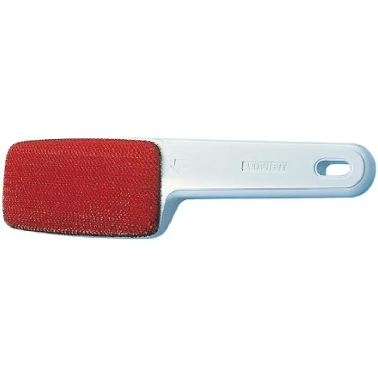 Leifheit Textilbürste Dressetta entfernt Staub, Fussel und Haare, leicht ausstreifbare Reinigungsbürste, zweiseitige Fusselbürste mit XL-Bürstenfläche