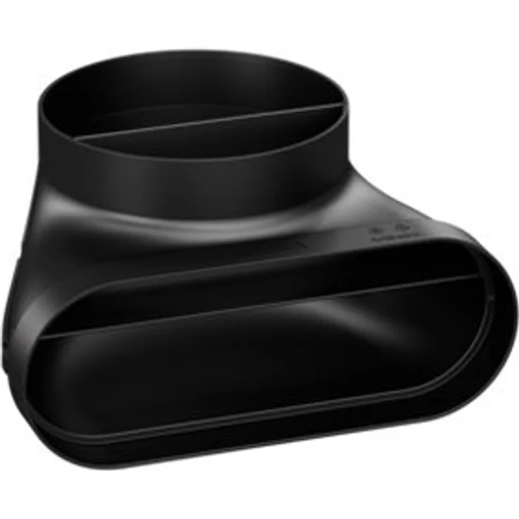 Bora Ecotube EFR90/1 Übergang 90° flach rund