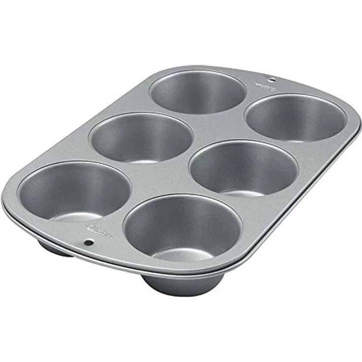 Wilton Recipe Right Sechs Loch Jumbo Muffin Dose
