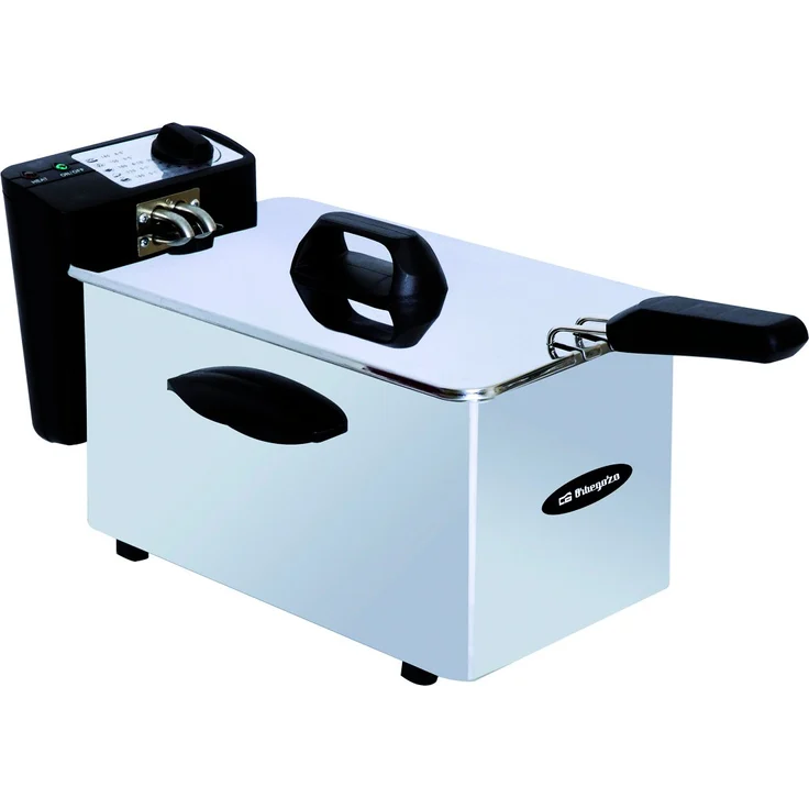 Orbegozo Professionelle Fritteuse, 2.000 W 2.5 l 2.5 L rostfreier edelstahl – Bild 1