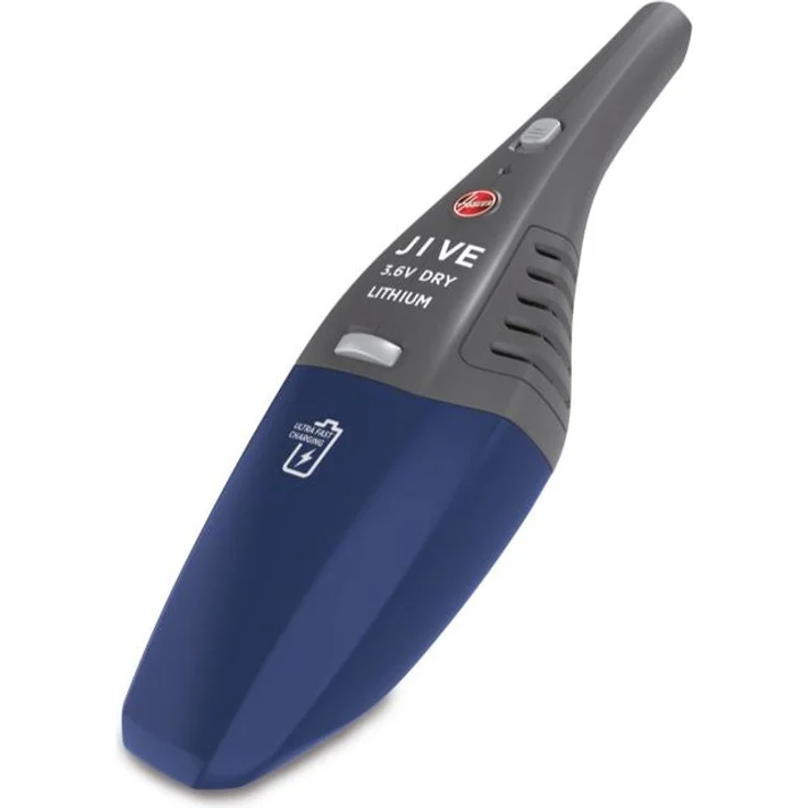 Hoover HJ36DLB 011 Handstaubsauger, 10 min Akkubetrieb, Zyklon-Technologie, blau metallic – Bild 1