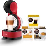 KRUPS KP1305 Dolce Gusto Lumio rot inkl. 3 Kapselpackungen