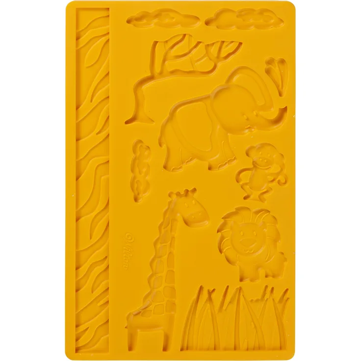 Wilton Jungle Tiere Fondant und Gum Paste Mould