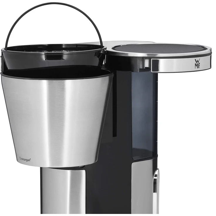 WMF Lumero Kaffeemaschine mit Glaskanne, Filterkaffee, 10 Tassen, Timerfunktion, Warmhalteplatte, abnehmbarer Wassertank, Touch-Display, Tropfstopp, Schwenkfilter, Abschaltautomatik, 1000 W – Bild 3