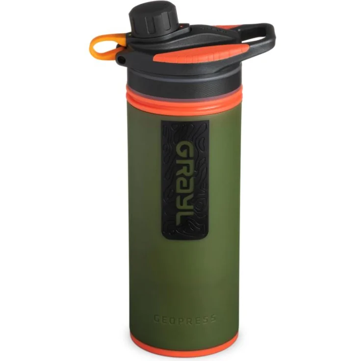 GRAYL GEOPRESS Purifier oasis green Wasserfilterflasche – Bild 1