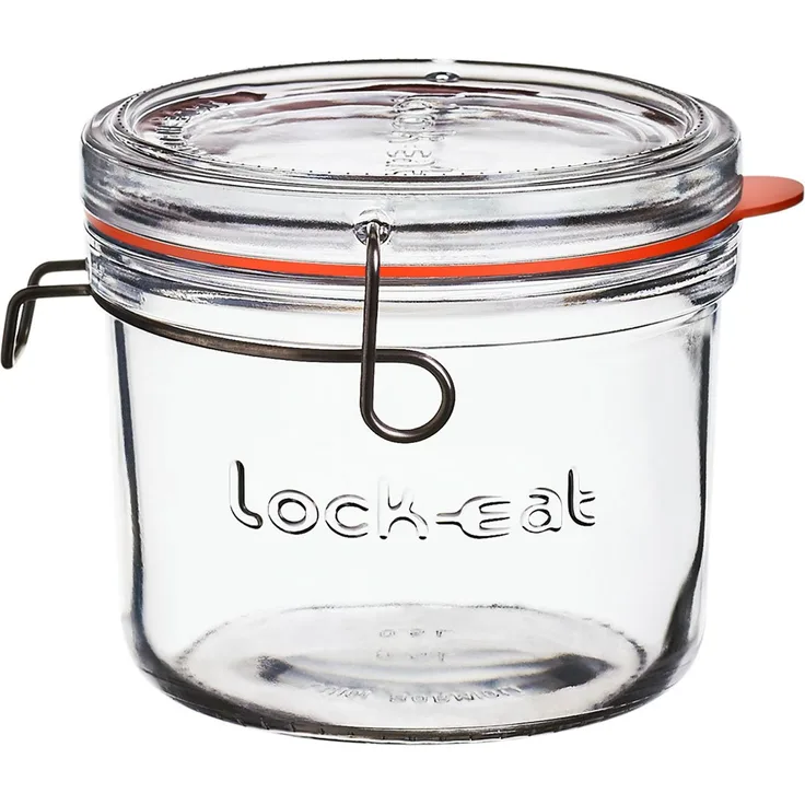 Luigi Bormioli Lock-Eat Einmachglas XL, 0,5L, mit Deckel