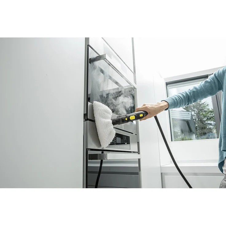 Kärcher Dampfreiniger SC 5 EasyFix 1.512-530.0 (Flächenleistung je Tankfüllung: ca. 150 m², Aufheizzeit: 3 min, Zuschaltung von Heißwasser, Tank permanent befüllbar und abnehmbar, Parkposition, weiteres Zubehör) – Bild 7