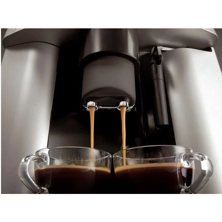 De'Longhi Magnifica ESAM 3200.S Kaffeevollautomat mit Milchaufschäumdüse für Cappuccino und integriertem Mahlwerk, mit Espresso Direktwahltaste, 2-Tassen-Funktion, großer 1,8 Liter Wassertank, silber – Bild 3