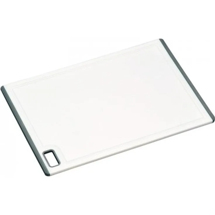 Kesper 30890 Schneidebrett klein aus Kunststoff, braun, 30 x 20 x 0.9 cm