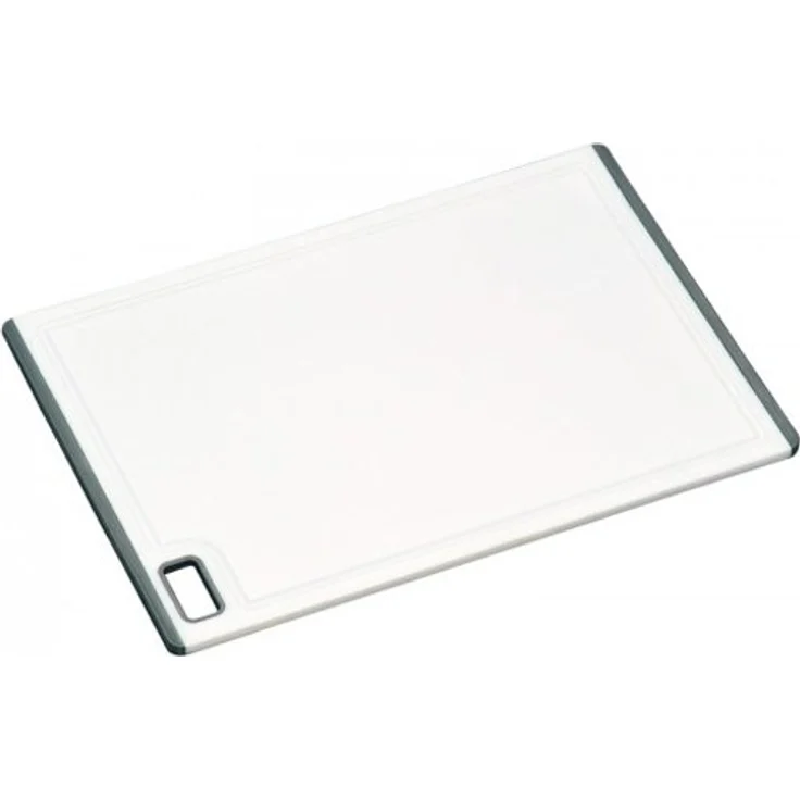 Kesper 30890 Schneidebrett klein aus Kunststoff, braun, 30 x 20 x 0.9 cm