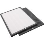 2x vhbw Ersatzfilter Luftfilter HEPA Filter Aktivkohlefilter passend für Marreal AP3001 Luftbefeuchter, Luftreiniger