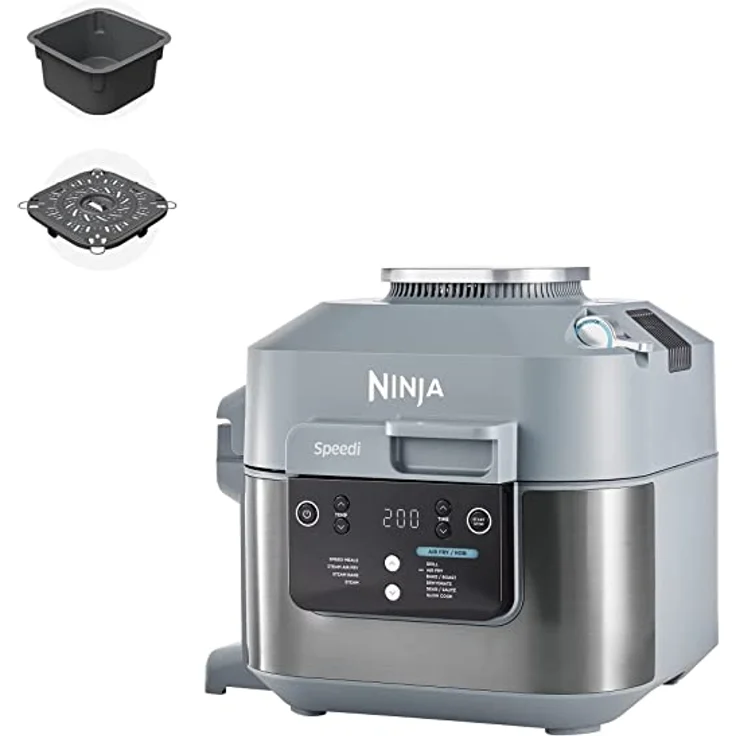 Ninja Speedi Schnellkocher & Heißluft-Fritteuse ON400EU 5,7 L Grau – Bild 2