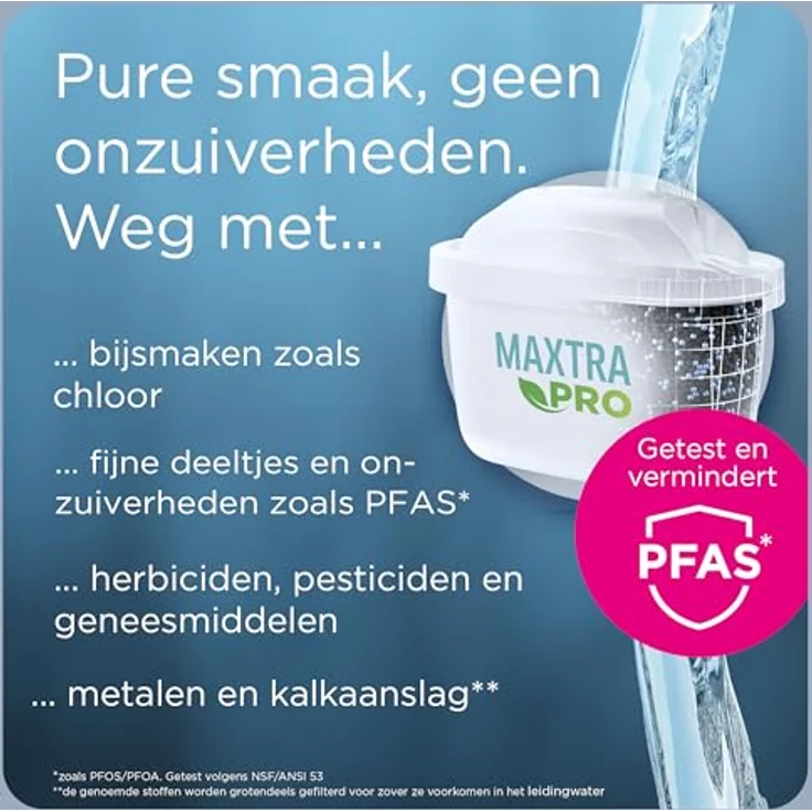 BRITA MAXTRA PRO Pure Performance, Wasserfilter (All-in-1) 4er Pack, Reduzierung von Mikroverunreinigungen, Metallen, Chlor und Kalk – Bild 4