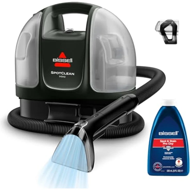 Bissell SpotClean Mini, Tragbarer Polsterreiniger mit Kabel, 12.000 Pa Saugleistung, ideal für schnelle Reinigungen im Auto, Boot und Sofa, 41491 – Bild 1