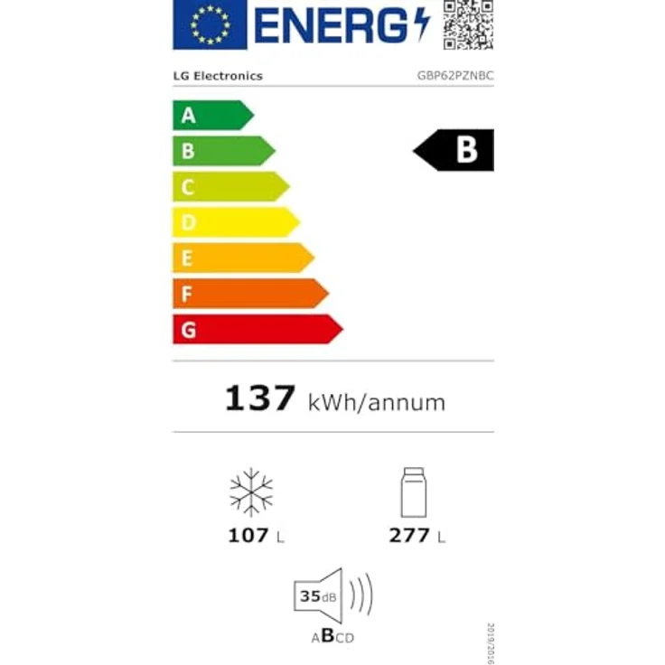LG GBP62PZNBC Kühl-Gefrierkombination, freistehend, edelstahl, Energieklasse B – Bild 11