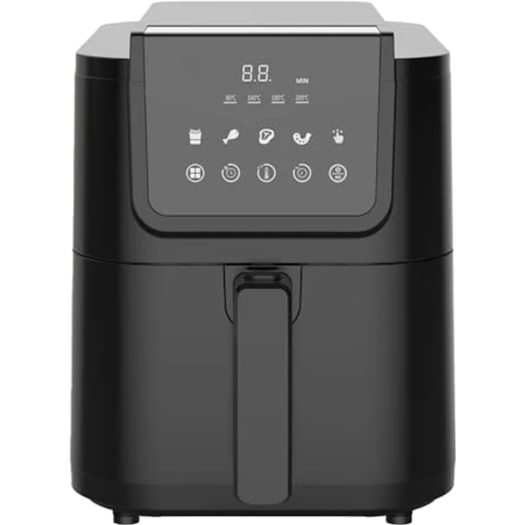 Ardes ARFRYA10L INFINITY Luftfritteuse 5L, XL Kapazität, Digitaldisplay Touch, 60 Minuten Timer, antihaftbeschichtet – Bild 2