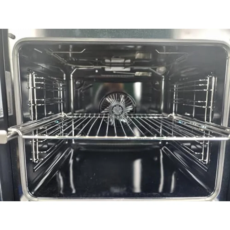 Böhme Einbaubackofen HB60F78PPB Schwarz Glas mit Heißluft, Timer, 1-fach Teleskopauszug – Bild 6